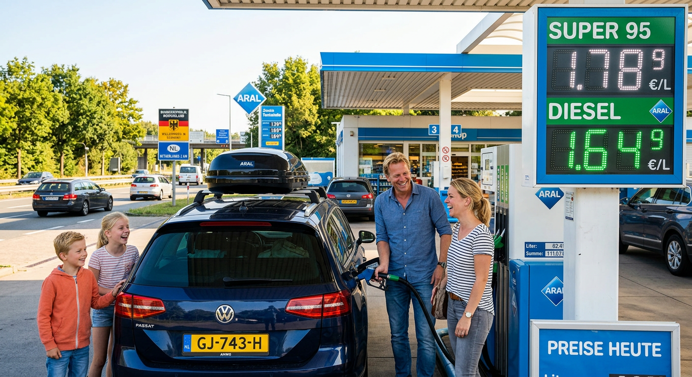Tanken vanuit Eindhoven: Duitsland of België?